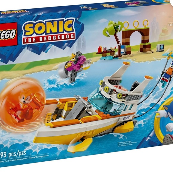 LEGO Sonic the Hedgehog: Tails’ Adventure Boat Building Toy, 76997 NIB - Picture 2 of 10